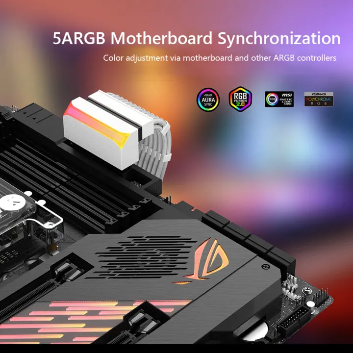 Atx%2024%20Pin%20To%2090%20Degree%20Power%20Adapter%205v%203-Pin%20Argb%20Mainboard%20Motherboard%20Power%20Supply%20Cable%20Modular%20Diy%20Mounting%20Accessessory%20-%20Image%202