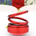 Car Air Freshener Fragrance Solar Power Autorotation Car Dashboard Steel Ornament Car Solid Perfume Car Aromatherapy Car Accessories. 