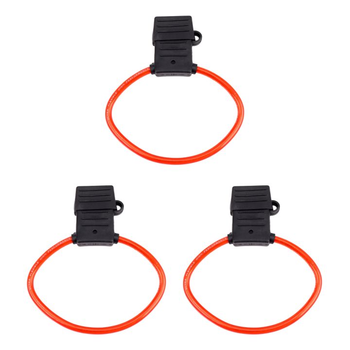 3X 8 AWG MAXI Blade Blade Holder in 12-24 V Volt Impermeabile