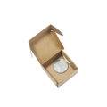 50pcs Mini Kraft Paper Box Party Earring Ring Decoration Package Small Paperboard Boxes Foldable Brown Cardboard Box. 