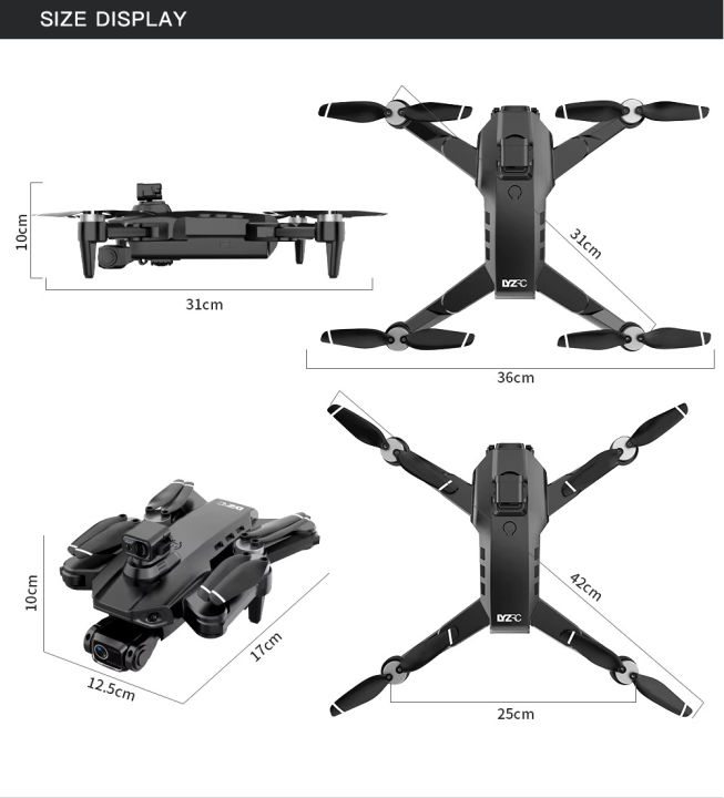 L900%20Pro/Pro%20SE%20MAX%20GPS%20Drone%20Full%20HD%20Dual%20Camera%20Obstacle%20Avoidance%20Brushless%20Foldable%20Drone%20-%20Image%206