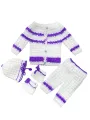 NEWBORN - 1 YEAR  Charming Wool Suite Set  Gift Pack  Baby Dress  Kids Cloths Baby Kit Newborn Dress Jacket Set. 