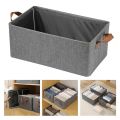 Clothes Storage Box Foldable Wardrobe Organizer and Storage Box Household Thickening and Wear-Resistant Clothing Finishing Box. 