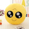 QQ emoji hand warmer pillow doll can be inserted emoji spoof emoji doll plush toy can add logo. 