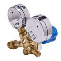 Oxygen Gas Bottle Regulators O2 Reducing Pressure Inhaler Double Gauge Regulator Oxygen Tank Regulator. 