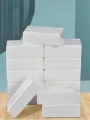 10 Packs Tissue Simple And Convenient Household Toilet Tissue 1Pack 50 Sheets  Practical And Affordable Type Of Toilet Paper, Living Room Bedroom Kitchen Bathroom Suitable For A Variety Of Scenarios.,Kitchen,Bathroom,Home,Household Suppliers. 