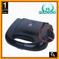 Sandwich Toaster Black 01 Year Company Warranty. 