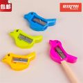 Mumbai's top-selling desk tools and stationery for 2025 at factory prices A multicolored, adorable pencil sharpener in the shape of a bird. 