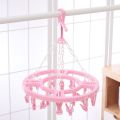 theFitsquare 12 Clip/Pins Plastic Drying Hanger Rack Laundry .... 