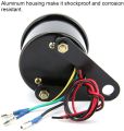 Electronic Tachometer,DC 12V Universal Motorcycle LED Backlight Tachometer Electronic Tach Meter Gauge. 