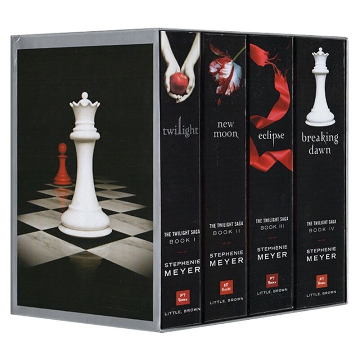The Twilight Saga 1-4 Original English Literary Novels Books