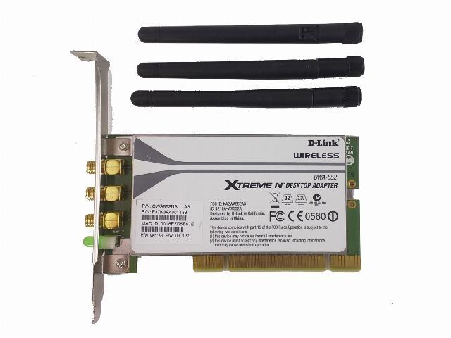 D-Link Wireless N Desktop Adapter DWA-552