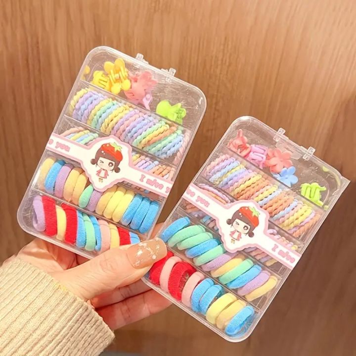 Hair%20Elastic%20Small%20Hair%20Rubber%20Bands%20Kid%20Girls%20Hair%20Ties%20Cotton%20Strechaeable%20Tiny%20Ponytail%20Holders%20For%20Baby%20kid%20Girls%20Hair%20Accessories%20Set%20(Set%20of%2073%20Pcs,%20With%20Box,%20Specially%20For%20Baby%20Girls)%20-%20Pack%20of%201%20-%20Image%202