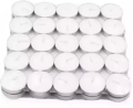 Talent fareast off-white tealight home decor candles 50 PCs (2 Hours Buring ). 