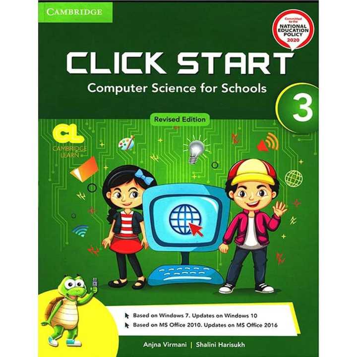 Click Start 3 Computer Science For Schools(Revised Edition) | Daraz.lk