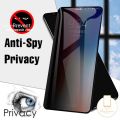 Anti-Spy Privacy Tempered Glass For Redmi 14C 13 9 10 10A 9C 13C A1 A3 12C 12 9A 9T Note 14 11S 9S 9 13 12 11 10 12s 10 Pro Max POCO C55 X3 NFC M5 M3 Mi 11 12 Screen Protector. 