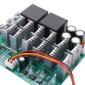 2X DC 10-55V 12V 24V 36V 48V 55V 100A Motor Speed Controller PWM HHO RC Reverse Control Switch with LED Display. 