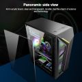 RUIX V8 BLACK GAMING COMPUTER DESKTOP PC CASING. 