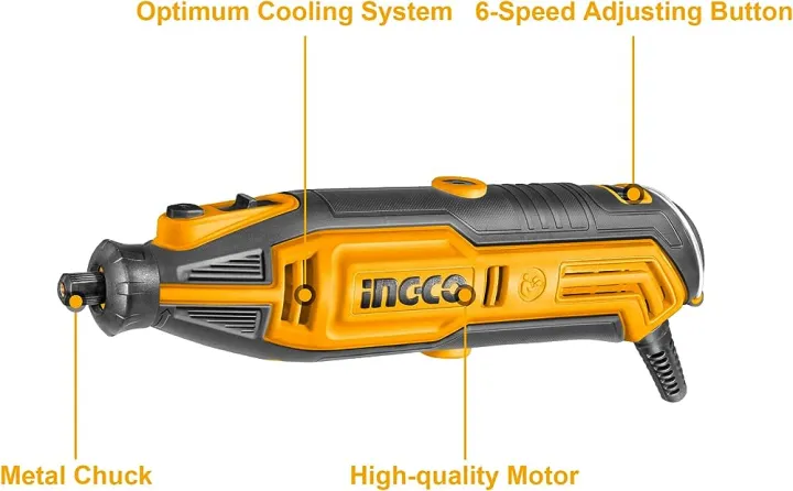INGCO%20Mg13328%20Mini%20Grinder/Mini%20Drill/%20Rotary%20Tool%20Set/DIY%20Grinder/DIY%20Craft%20Tool%20Set%20130%20W%20With%20110%20Pcs%20Accessories%20-%20Image%204