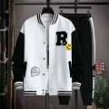 13 Spring and Autumn Baseball Clothes Boys 12 Years Old 15 Teenage Students 14 Fashion brand coat 16 Older Children Sports Suit. 