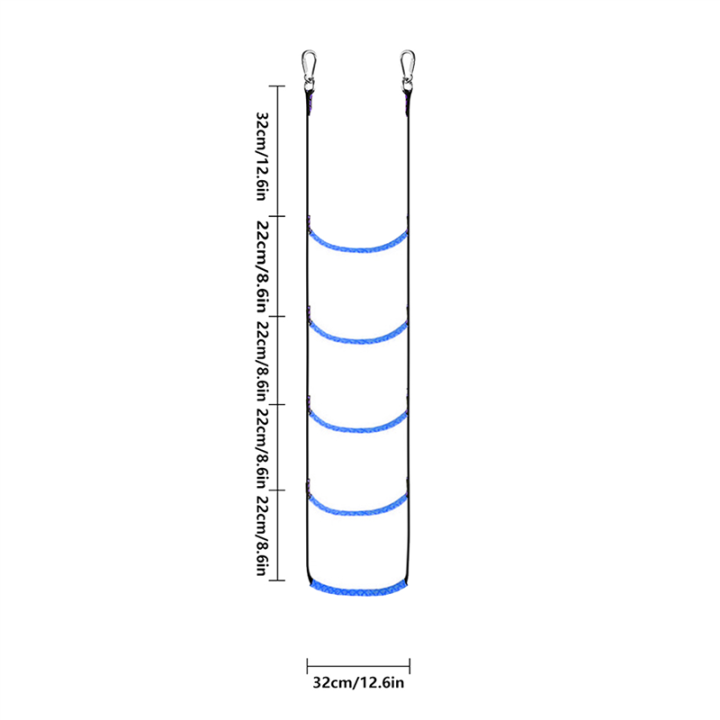 1%20Piece%205%20Step%20Boat%20Rope%20Ladder%20Boat%20Rope%20Ladder%20Extension%20Swim%20Ladder%20for%20Sailboat%20,Kayak%20,Red%20-%20Image%206
