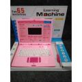 Children Intelligent 65 Activities Laptop / Learning Machine Bt-271E For Children. 