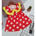Dress baju basahan baju jalan baby girl budak perempuan murah cantik kain cotton hello kitty putih cantik murah. 