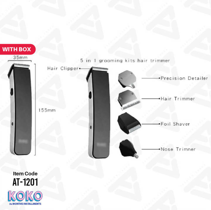 htc%20Professional%20Heavy%20Duty%205%20In%201%20Rechargeable%20Hair%20Trimmer%20At-1201%20-%20Image%203