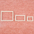 3Pcs/Set Dollhouse Miniature Simulation Flat Photo Frame Model DIY Accessories. 