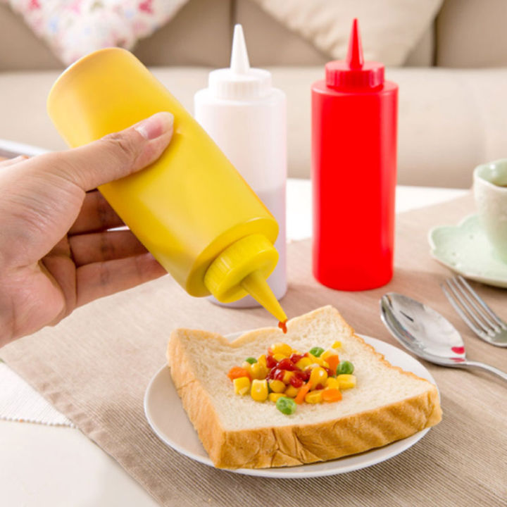 240Ml/480Ml%20Kitchen%20Plastic%20Squeeze%20Bottles%20Condiment%20Dispenser%20Ketchup%20Mustard%20Sauce%20Bottle%20With%20lid%201Pcs%20-%20Image%204
