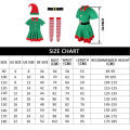 Girls Elf Costume Festive Santa Helper Attire Adult Christmas Costume Christmas Elf Costume Xmas Fancy Dress. 
