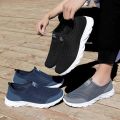 Foreign Trade Export plus Size Men's Shoes Summer New Mesh Breathable Sneakers Men's Mesh Shoes Shock Absorption Light Running Shoes. 