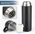 Vacuum Flask Set Stainless Steel Drinking Metal Water Bottle Gift High Quality Vacuum Flask Bottle - 500ml. 