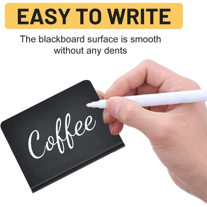 Sign%20Chalkboard%20Signs%20Food%20Mini%20Board%20Buffet%20Party%20Chalkboards%20Labels%20Message%20Blackboard%20Chalk%20Table%20Display%20Price%20Tabletop%20-%20Image%202