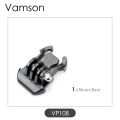 【VogueVenture】Vamson for GoPro Accessories for Xiaomi for yi Long Screw Base Mount for Gopro Hero 8 7 6 5 4 3+ 2 for SJ4000 for SJCAM VP108. 
