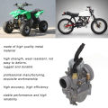 24mm Carburetor Assembly High Efficiency Metal Carb Replacement for 50cc 100cc Motor Bike ATV New. 