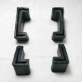 ALUMINIUM LADDER STEP MULTIPURPOSE LADDER RUBBER FEET SHOE BOTTOM REPLACEMENT SET (4PCS). 