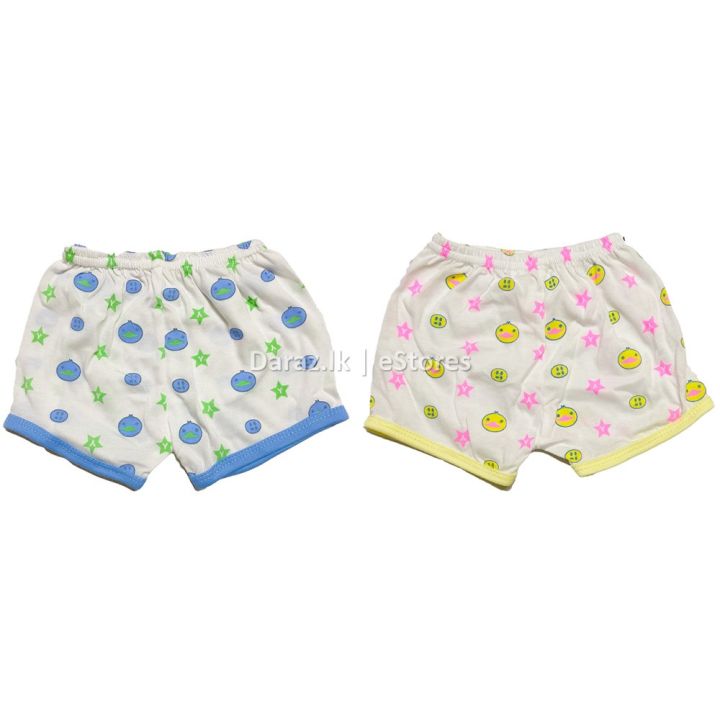 2/3%20Pieces%201-2%20Years%20Elastic%20Waist%20Baby%20Shorts%20Boys%20Cotton%20Shorts%20for%20Toddlers%20-%20Image%202