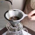 Mesh Coffee Filter for Single Cup Brew Coffee Dripper for Cafe Kitchen Home. 