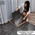wall stickers Simulated Thick Marble Tile Floor Sticker PVC Waterproof Self-adhesive Living room T et Kitchen Home Floor Decor Wall sticker. 