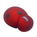 Mini Animal Shape Wireless Mouse with USB 2.4GHz Cartoon Ladybug Mouse for Most Systems Desktop Laptop Accessories. 