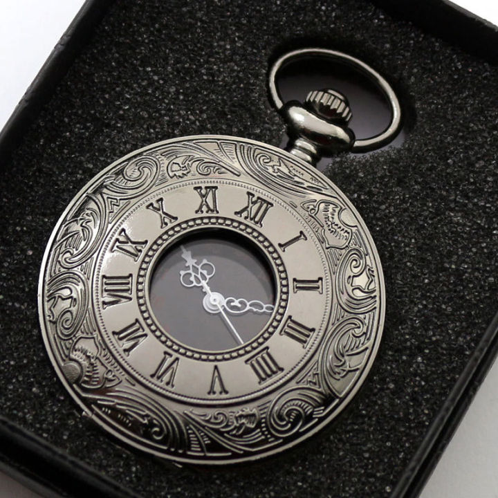 【New Trend】Retro Black Steampunk Spider Web Clock Attack On Titan Style ...