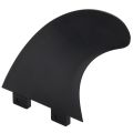Kqueebee 3Pcs Plastic Nylon+Fiberglass Black for Surf Fins G5 Size Surf Board Fins Surfboard Accessories. 