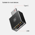 Baseus USB Male to Type-C Female OTG Adapter USB Type-C Male to USB Female Adapter For Macbook Samsung S20 USBC OTG Connector. 