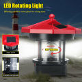 LEDs Solar Lights Garden Rotating Lights Tower Shape Solar Powered LEDs Hanging Lamp Pathway Lawn Patio Backyard Lighting Decoration Outdoor Waterproof Landscape Lamp. 