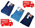 511 Mid Blue  Denim Jeans For Men Skinny Fit. 