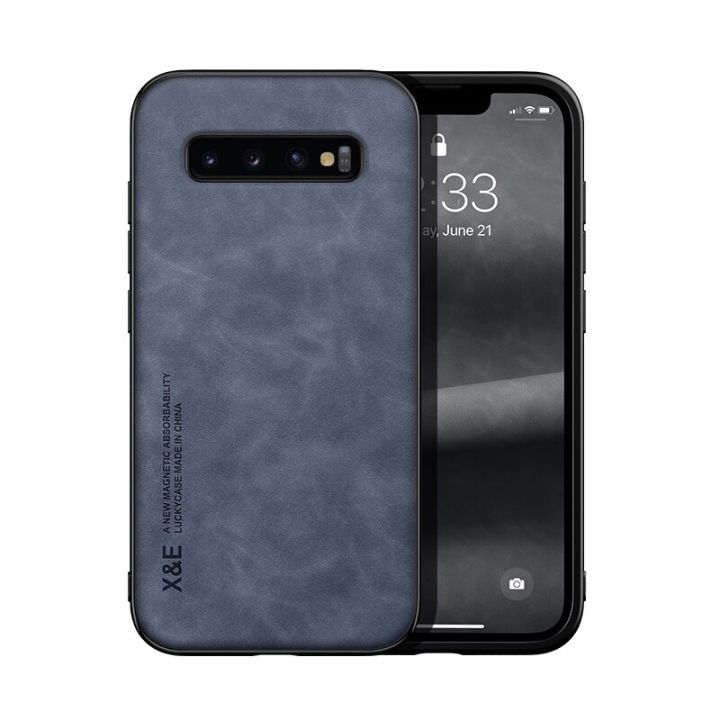 Back Cover Samsung Galaxy S10 Plus Leather Case Xprmy For