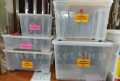 Storage Box phoenix- 20L 30L 45L 65L 100L transparent stackable lock. 