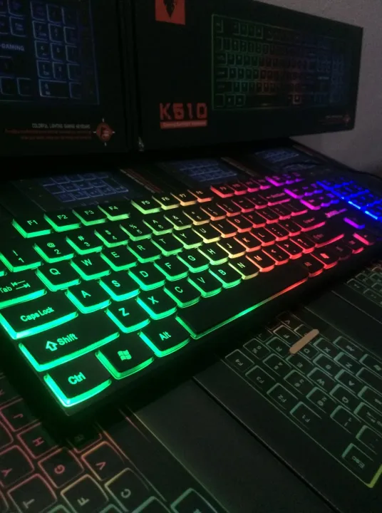 JEDEL Branded Gaming RGB Backlit wired Gaming Keyboard