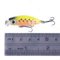42mm/3.1g Artificial Hard Bait With Treble Hooks Simulation Swimming Fishing Lures For Saltwater/Freshwater Fishing. 